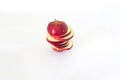 Sliced apple red Royalty Free Stock Photo